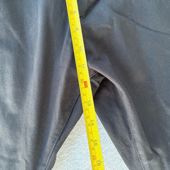 Elegant Black Dress Pants with Soft Matte Finish - Picture 4 of 15